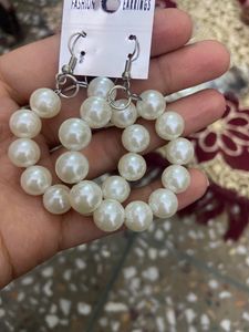 Pearl earrings