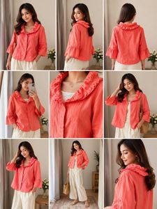 Zara Chic Coral Jacket top