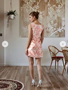 Butterfly Print Mini Dress