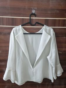 White Layered Top