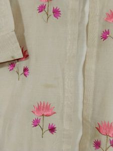 Vark Tan Embroidery Printed Shrug (Women)