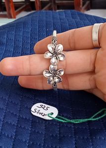 Oxidise Kada 925 Original Silver💫 (wt:11.400g)