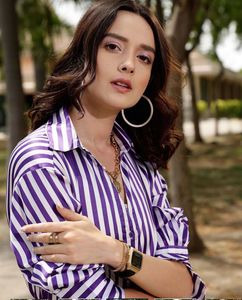 Stylish Striped Button-Down Shirt