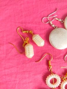 Pearl Earrings Set