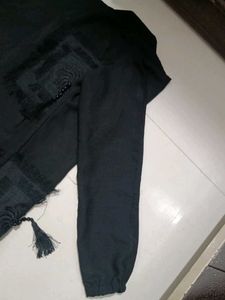 Elegant Black Ethnic abaya