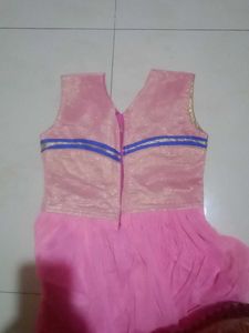 Beautiful Pink Ethnic Gown