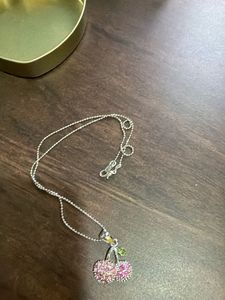 Cute Cherry Charm Necklace