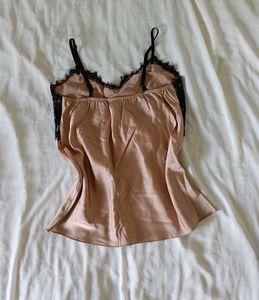 Lace Satin Slip Camisole