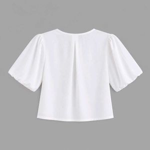 Pinteresty Coquette Tie-up Top