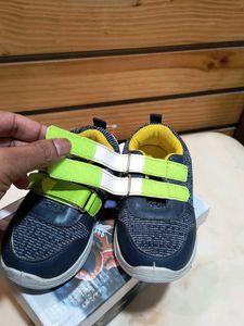Cutewalk Kids Sneakers - Navy &amp; Lime