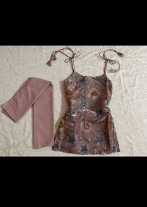 desi Floral kurti set