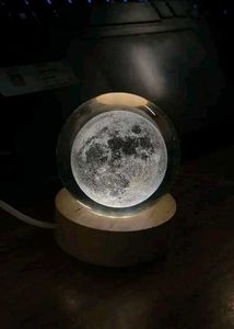 Moon Crystal Ball Lamp
