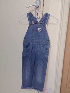 Cute Blue Denim Overalls Jumpsuit