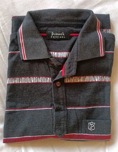 Men's Striped Polo Shirt
