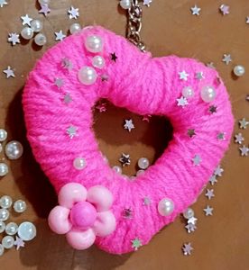Pink Heart Keychain🩷