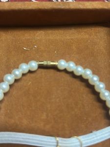 Pearl Necklace and Earring Set