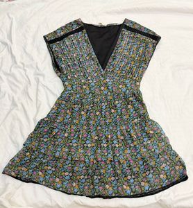 Floral Print Mini Dress
