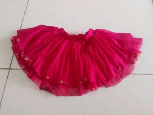 Pink Tulle Skirt