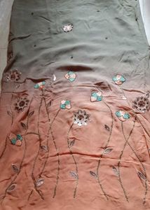 Embellished Ombre Saree