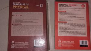 Class XI Physics &amp; Chemistry Books