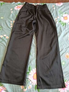 Green Wide Leg Trousers
