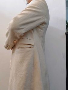 Cream Long Coat