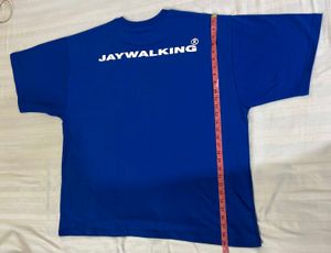 Jaywalking Blue oversized tshirt