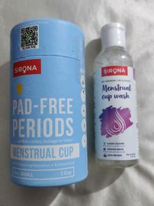 Sirona Menstrual Cup With Cupwash