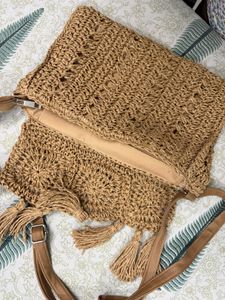 Boho  Crossbody Bag with Tassels