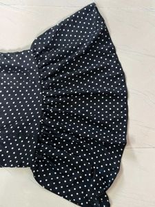 Black &amp; White Polka Dots
