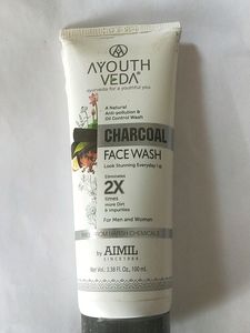 Ayouthveda Charcoal Face Wash 100ml