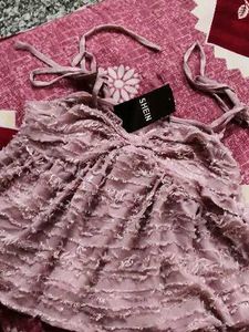 SHEIN Ruffled Cami Top