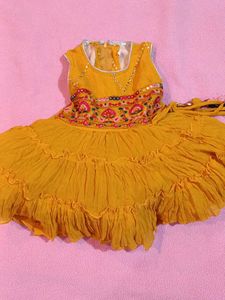 Adorable Girls' Festive Dress