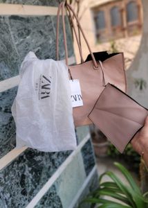 Zara Tote Bag with Pouch Wrislet