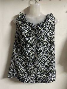 Stylish Sleeveless Printed Top