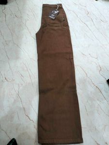 make offer Brown Wide Leg Jeans