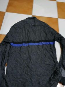 TURTLE Men's Casual Striped Long Sleeve Shirt