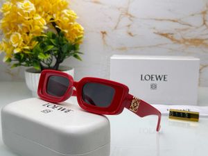 White Loewe Sunglasses