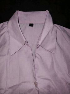 💖 Like New Light Pink Formal Shirt