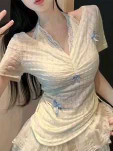 SAVANA Lace Cottagecore Whimsical Top