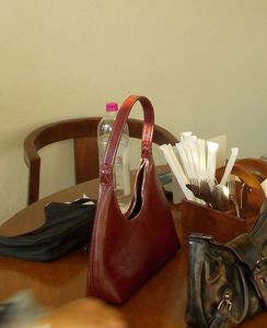 Chic Burgundy Hobo Bag