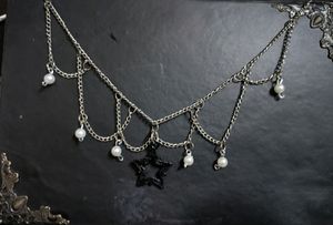 'A Black Star ' Necklace