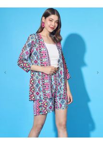Jacket And Shorts Set