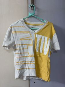 Stylish V-Neck Graphic Tee