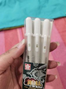Sakura Gelly Roll White Pens Set of 3