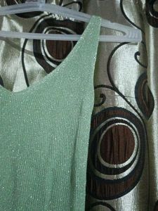 Sparkly V-Neck Tank Top
