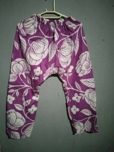 Purple Floral Print Co-ord Set