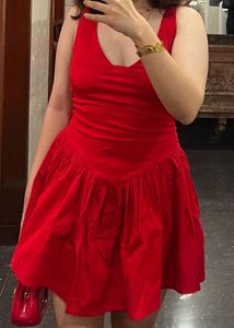 Mini Red Dress
