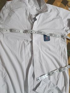 Half Sleeve School Shirt 2 Pc White