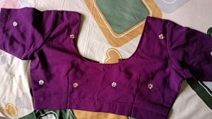 Beautiful Purple Saree